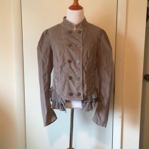 Free People Military style jacket size 8